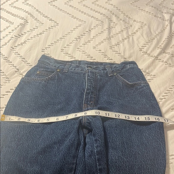 Levi's Dark Indigo Straight Leg Jeans - Picture 12 of 13